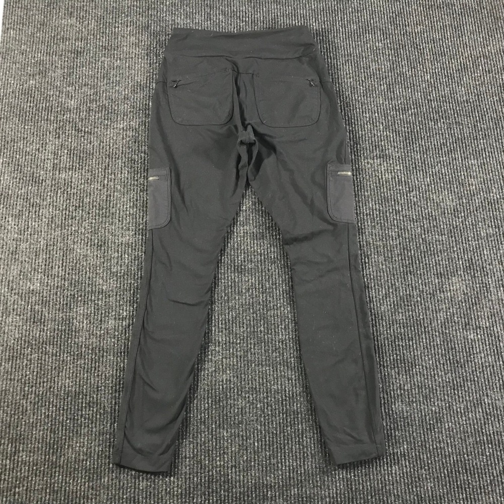 Athleta Headlands Hybrid Cargo II Tights Black High Rise Hiking Pants Womens 6 - Picture 4 of 9